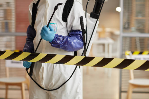 Professional Trauma Scene Cleanup technician working in Kendalia, TX